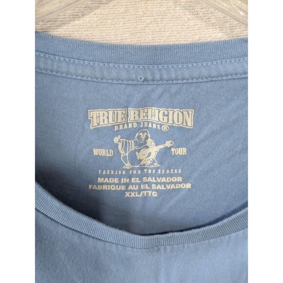 True Religion Buddha and Logo T-Shirts Bundle Men's Size 2XL/XXL - Picture 2 of 13